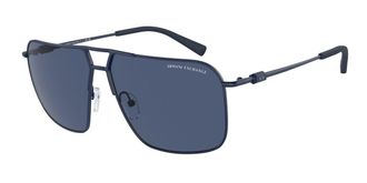 A|X Armani Exchange AX2050S 609980 Mens Sunglasses Blue Size 60