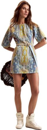 Desigual vestito tapestry mr. christian lacroix blu