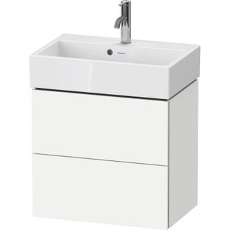 Duravit L-cube Mueble De Ba&ntilde;o De Pared Compact, 2 Cajones, Ancho: - Duravit