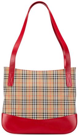Burberry Pre-owned Burberry Haymarket Check Canvas Tote Ladies P7PLC6Q2T2IVNKQP