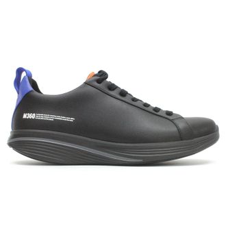 Mbt M360 E1 Synthetic Leather Mens Low Top Trainers - Black Black - Size:UK 10.5