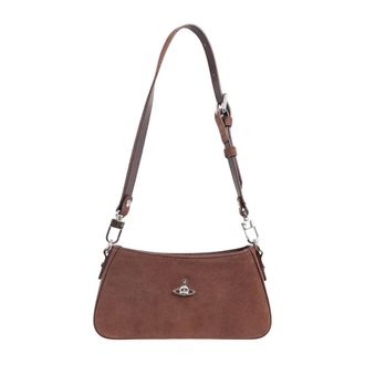 Vivienne Westwood Shoulder Bags, female, Brown, Size: ONE SIZE Tasha Shoulder Phone Bag