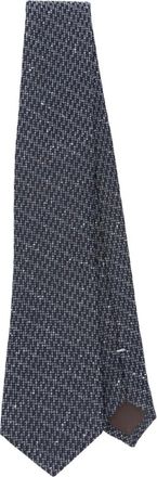 Canali Cravatta in seta - Blu