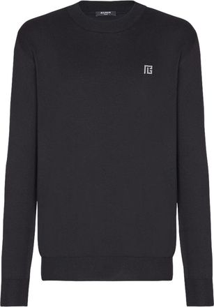 Balmain Classic Crew Neck Sw Clothing