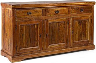 BIZZOTTO Aparador R&uacute;stico Chateaux 3 Puertas 3 Cajones