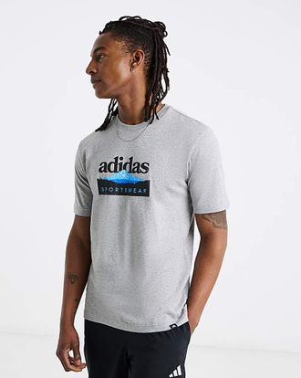 adidas Mountain Logo T-Shirt