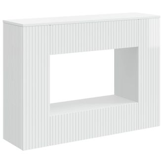 vidaXL Mesa Consola Alto Brillo 101 X 29 X 74 Cm Madera De Ingenier&iacute;a Vidaxl