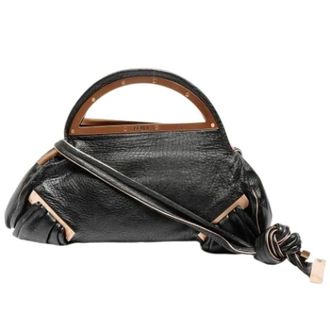 Fendi Pre-owned Handbags, female, Black, Size: ONE SIZE Pre-owned Vintage Shoulder Bag