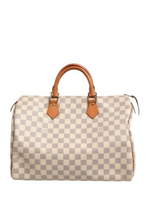 Louis Vuitton Damier Azur Speedy Bandouliere Womens 30 (Pre-Owned)