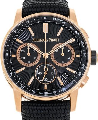 Audemars Piguet Code 11.59 Chronograph Automatic Black Dial Mens Watch 26393NR.OO.A002KB.02