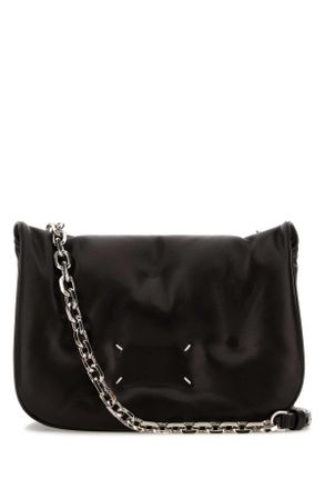 Maison Margiela Black Leather Crossbody Bag