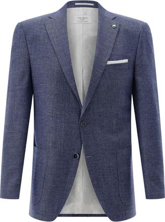 Carl Gross Sander Blazer - Heren - Blazers - Blauw - W28 - Jassen