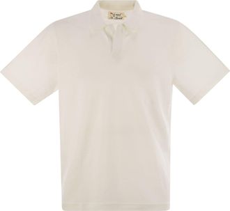 MC2 Saint Barth Fraser Linen Polo Shirt