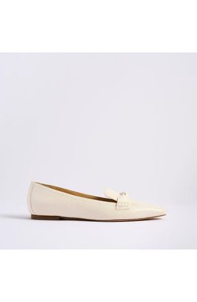 Marion Parke Courtney Loafer Nappa in Light Cream at Nordstrom, Size 39.5