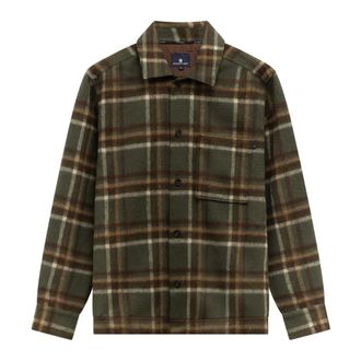 State of Art Overshirt - Heren - Overhemden - Groen - Maat: 2XL