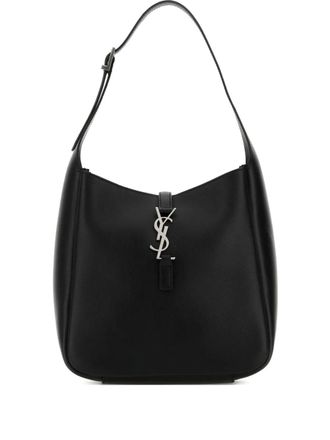 Saint Laurent small 5 &Agrave; 7 shoulder bag - women - Calf Suede/Lambskin - OS - Black