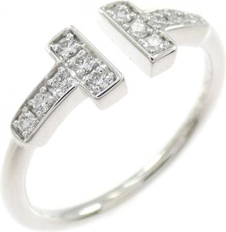 Tiffany & Co. White Gold (18K) Band Ring (Pre-Owned)