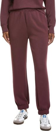 Vintage Havana Cloud Fleece Jogger Pants In Merlot Truffle