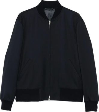Lardini zip-up bomber jacket - Blue