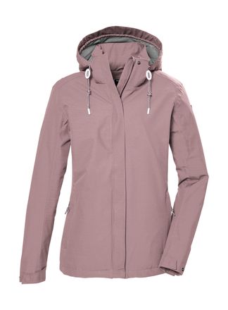 Killtec Outdoorjacke KILLTEC KOS 61 WMN JCKT, Damen, Gr. 36, rosa (rauchrosa), Obermaterial: 100% Polyester;Futter: 100% Polyester, Jacken Outdoorjacke, Funkt