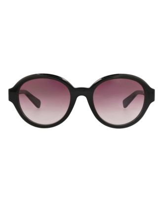 Chlo&eacute; Round-Frame Recycled Acetate Sunglasses