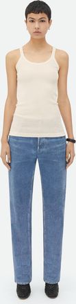Bottega Veneta Slim Fit Light Cotton Tank Top - Bottega Veneta