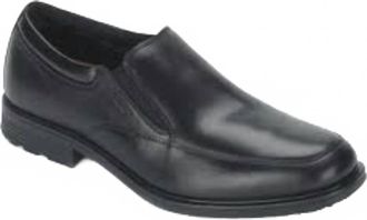 Rockport Mens Essential Waterproof Slip On Dress Shoe In Black