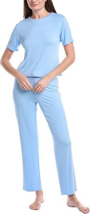 Natori Feather Essentials Crewneck PJ Set