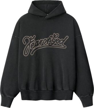 Fear of God Klassieke Hoodie - Heren - Hoodies - Zwart - M - Katoen - Hoodies & sweatvesten