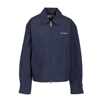 Carhartt Work in Progress Dames, Jassen, Blauw, Maat: L Katoen