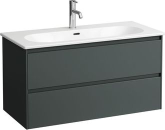 Laufen Laufen Lua Set Lani Set Completo, Lavabo 1 Agujero Para Grifo