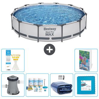 Bestway Piscina Bestway Steel Pro Max Redonda - 366x76 Cm - 7-piezas S188