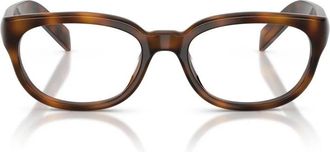 Prada Vista PRD03uv Optisch Montuur - unisex - Brillen - Bruin - ONE Size - Accessoires