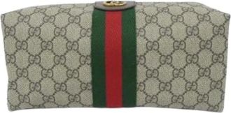 Gucci Pre-owned Bags, female, Beige, Size: ONE SIZE Pre-owned Vintage Handbag