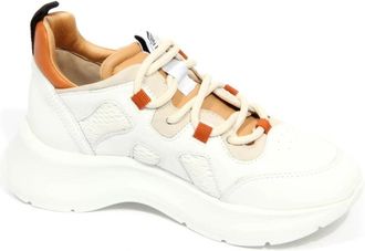Hogan H585 Sneakers - Dames - Sneakers - Wit - 35 1/2 EU - Leer - Schoenen