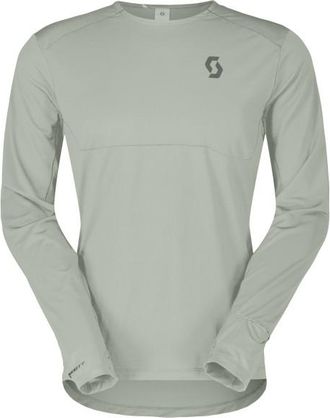 Scott Tee Endurance Tech L/S Laufshirt f&uuml;r Herren | grau