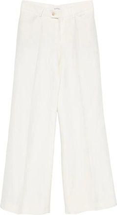 Closed Closed, Wide Trousers, female, White, Size: W25 L32 Wide Trousers