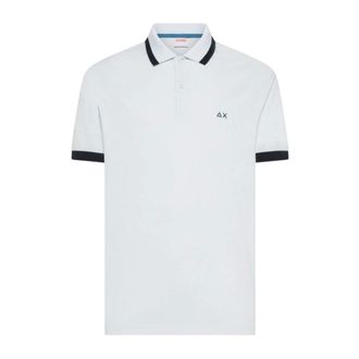 Sun 68 Polo Shirts, male, White, Size: 2XL Polo Shirt
