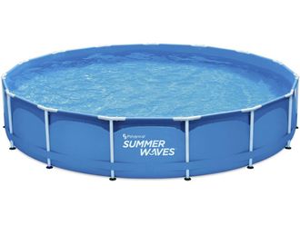 Habitat et Jardin Piscina Tubular Redonda annie - 4,57 X 4,57 X 0,84 M - Azul