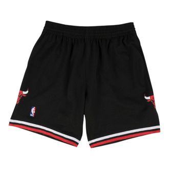 Mitchell & Ness Chicago Bulls NBA Swingman Shorts - - Sport - Uomo - Nero - M