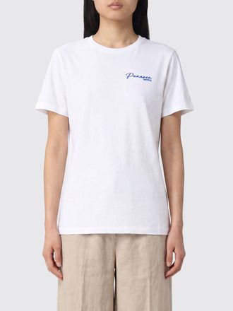 MC2 Saint Barth T-shirt in cotone a girocollo con stampa grafica e logo