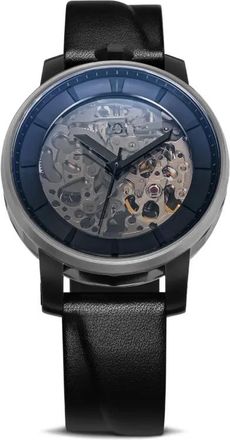 Fob Paris R360 36mm watch - women - Calf Leather/stainless steel - One Size - Grey