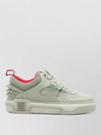 Christian Louboutin astroloubi sneakers perforated sole studs tab