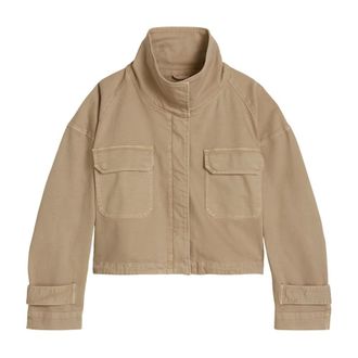 Marc O'Polo Denim Outdoor Jacket - Dames - Jassen - Beige - Maat: XS Denim