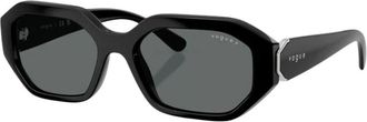 Vogue Eyewear Vo 5675S Zonnebrillen - Dames - Zonnebrillen - Zwart - 54 MM - Nylon - Accessoires