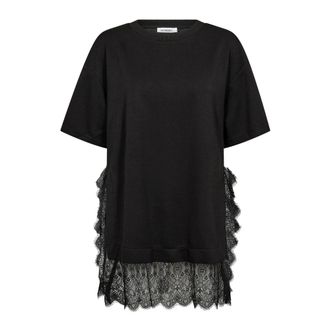 Co'Couture Dames, Tops, Zwart, Maat: M