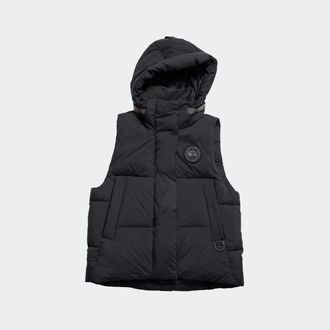 Canada Goose Junction Puffer Vest Black Disc (Women, Black, S)