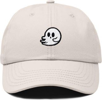 Dalix Whisper Ghost Dad Cap in Beige at Nordstrom