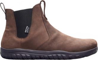 Lems Shoes Mens Waterproof Chelsea Barefoot Boot In Espresso