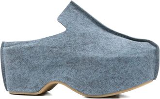 J.W.Anderson 75 mm klompen met plateauzool - Blauw